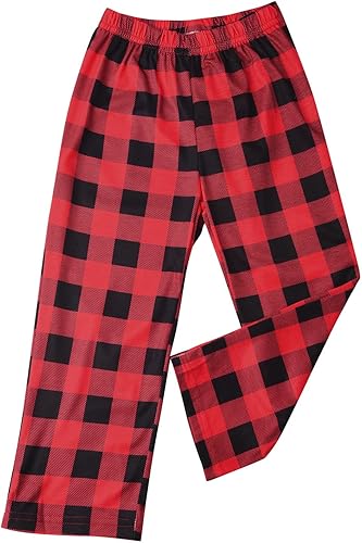 Miniatura 5 de Pijamas de Navidad para la familia, conjunto a juego de camisetas de manga larga y pantalones, camisones navideños con Feliz Navidad