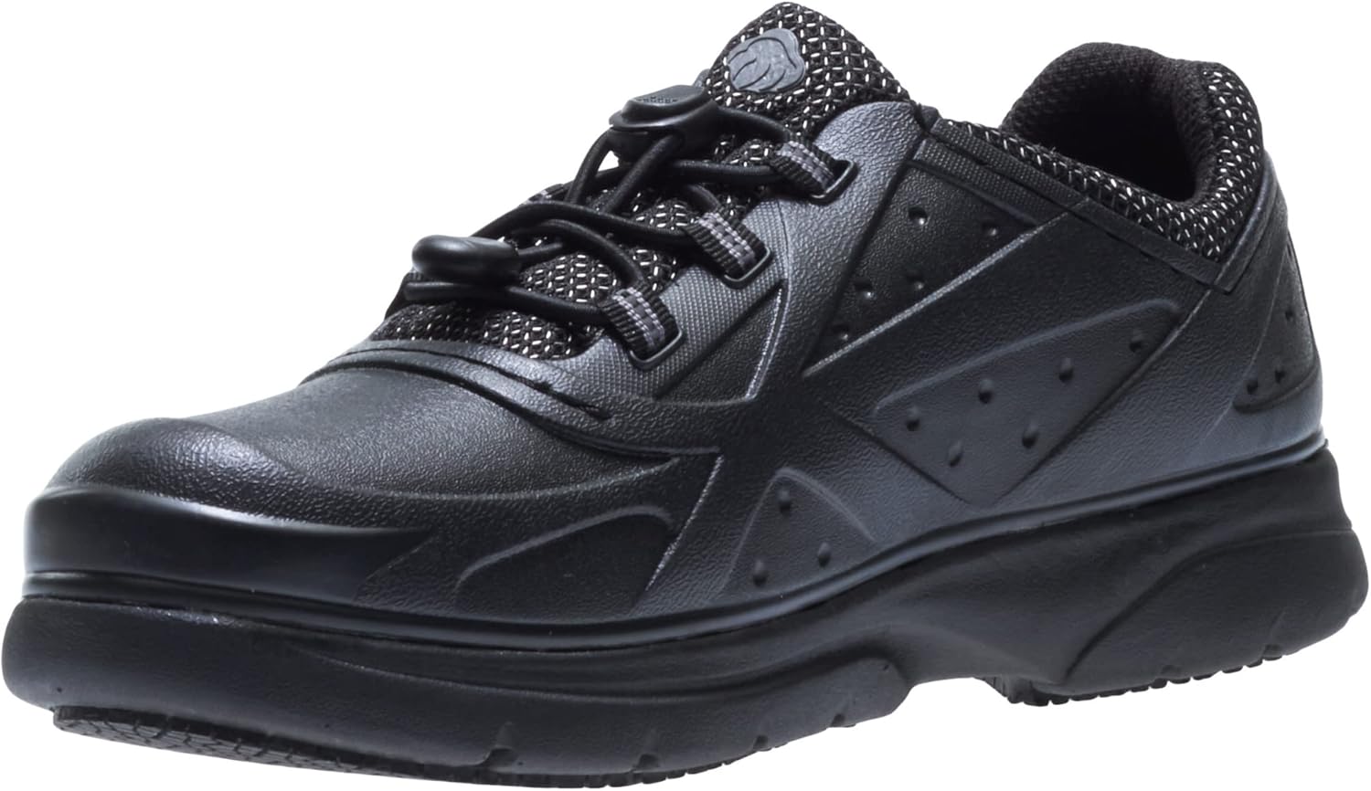 WOLVERINE Women's Serve SR Health Care Professional Shoe, Black, 7 M US