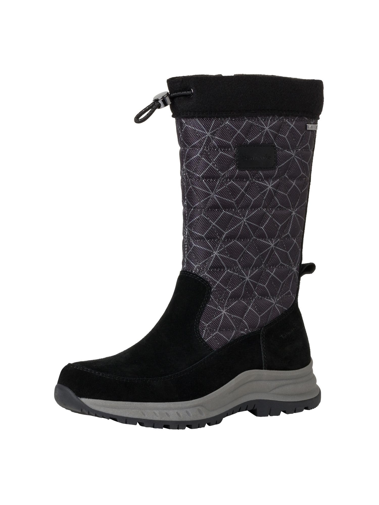 Tamaris Comfort Women’s Winter Boots Flat Warm Lined with Zip Comfort Fit , Black, 7,5 UK