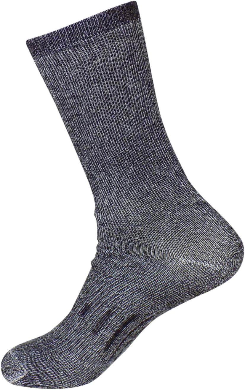 Mountain Lodge Unisex Merino Wool Polar Hiker Socks, Large