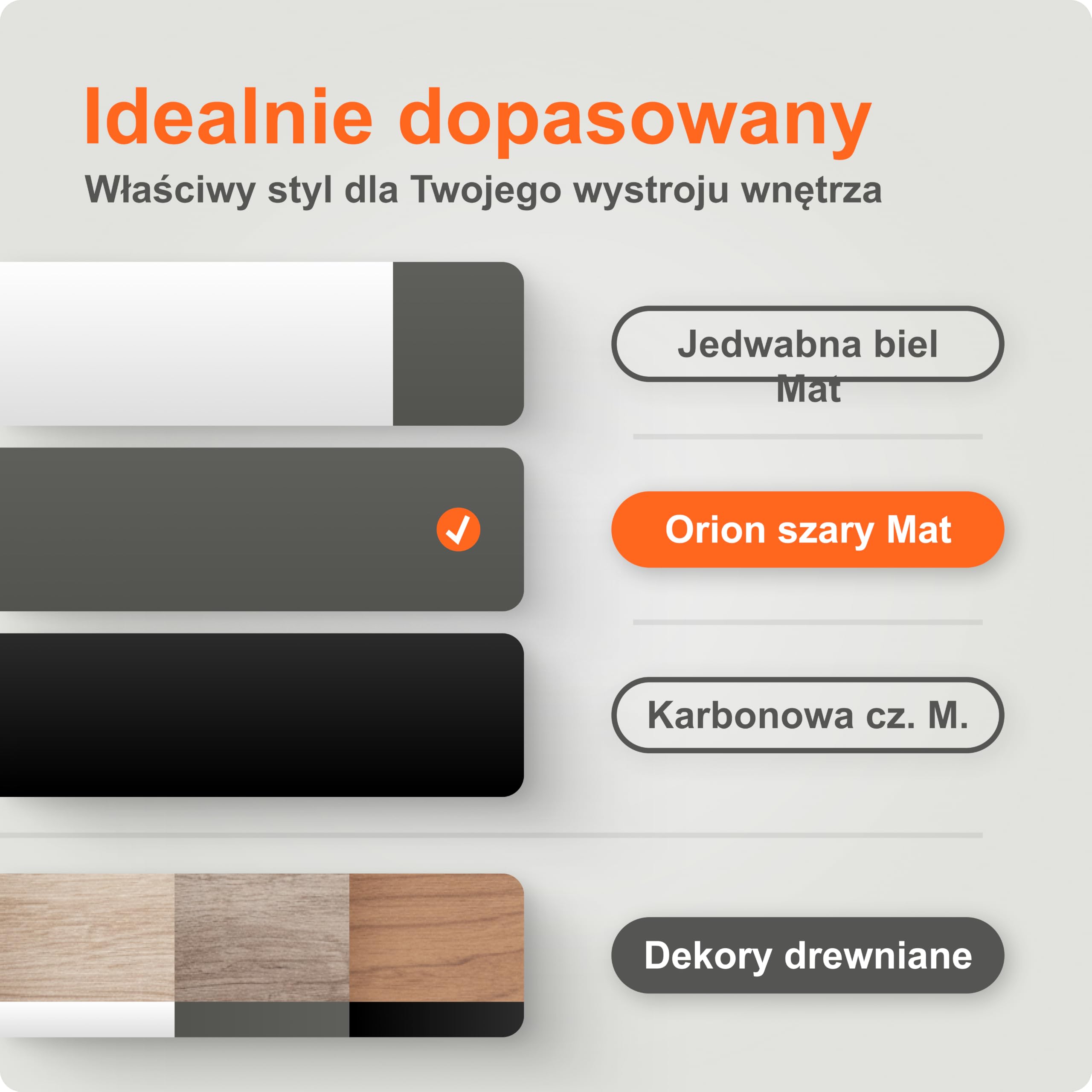 blum AMBIA-LINE wkład na sztućce Soft-Touch | premium organizer szuflady do nowoczesnych szuflad i szafek kuchennych | chroni, sortuje i porządkuje sztućce | 42×30×5 cm | Szary Orion