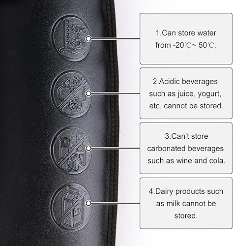 Miniatura 3 de Bolsa de hidratación de 2 litros, bolsa de almacenamiento de depósito de agua a prueba de fugas, TPU de grado alimenticio, sin BPA, repuesto para