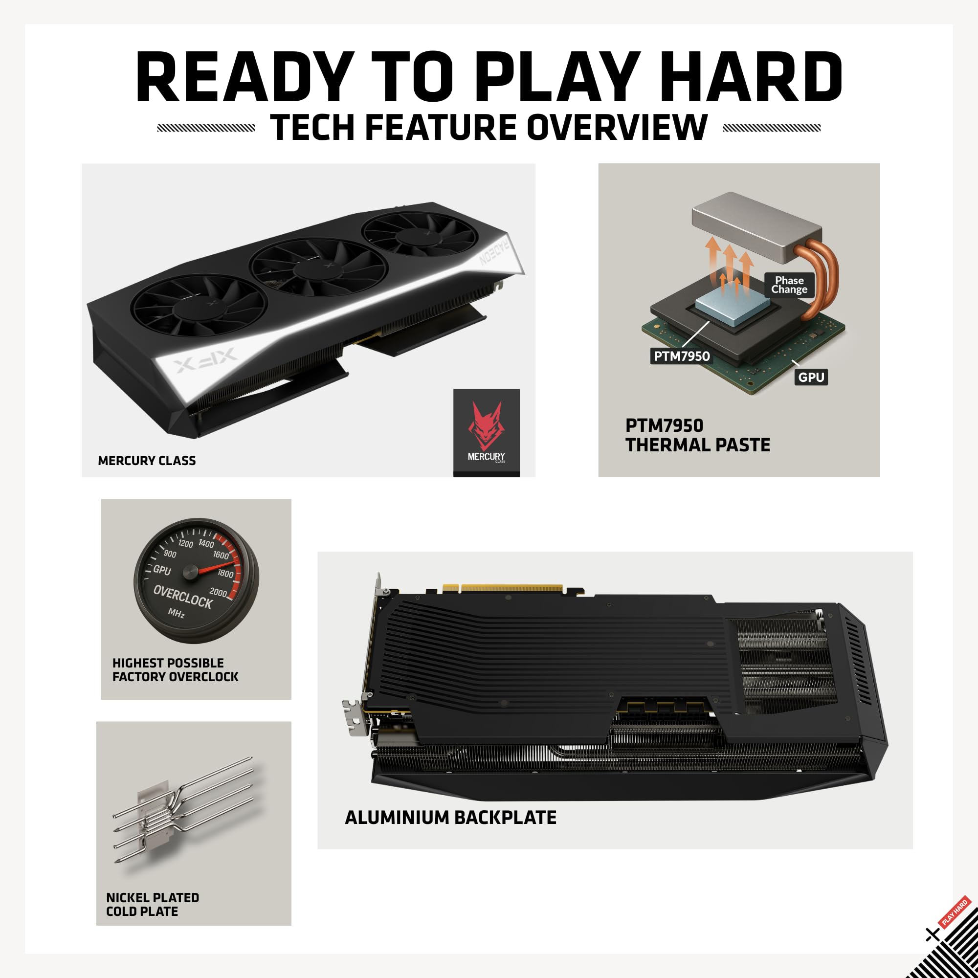 Amazon.com: XFX Mercury AMD Radeon RX 9060 XT OC Gaming Edition