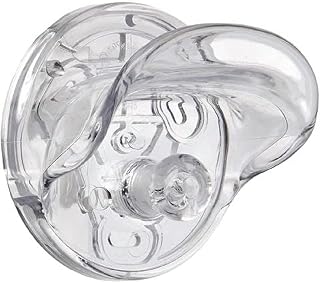 Kartell Gancio Percha, Cristal, 10.5 x 5 x 10 cm, Paquete de 2, Transparente