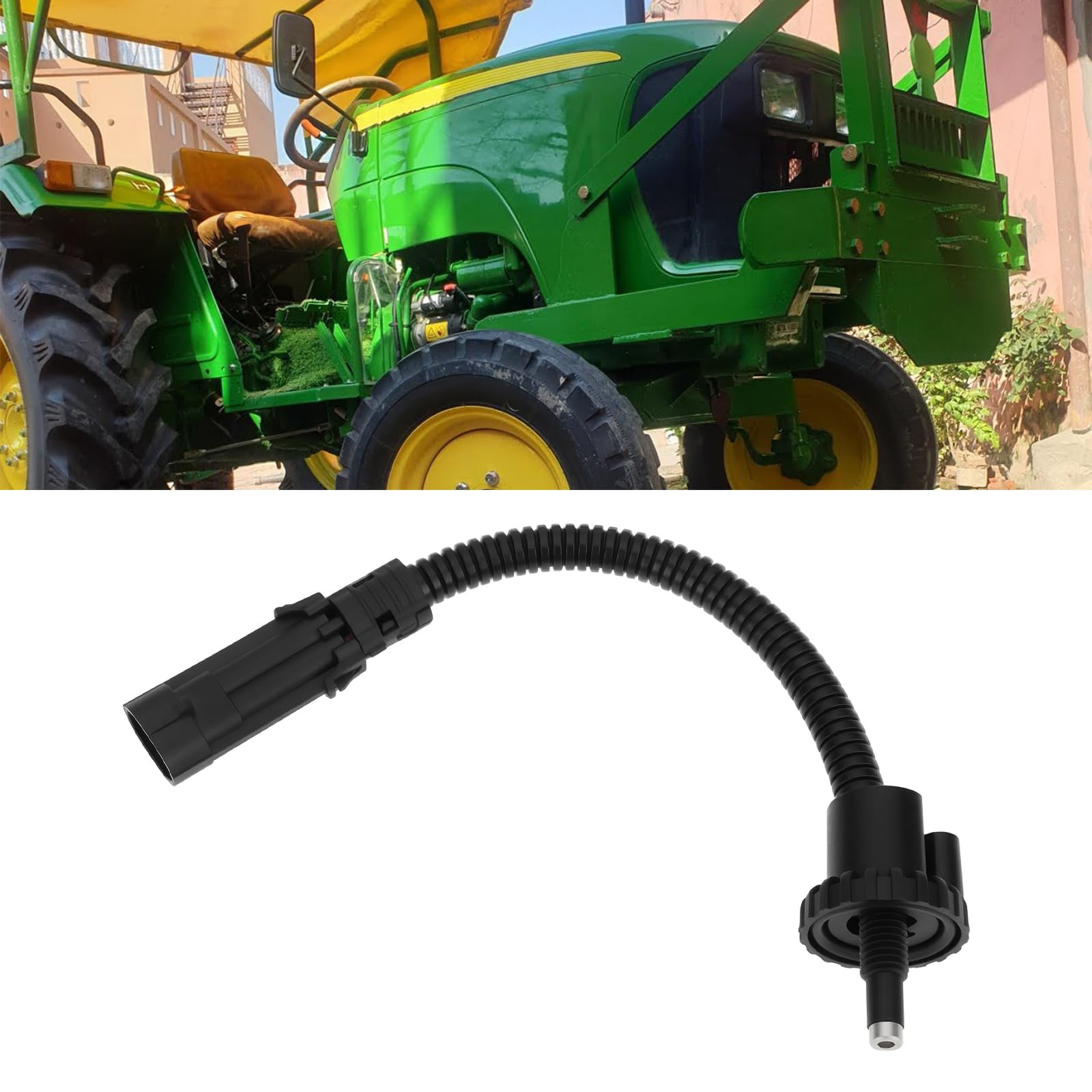 Sensor Separador de Agua de Combustible reemplaza oem RE519696 Compatible con John Deere 5105M 5105ML 6100D 6115D 6125D