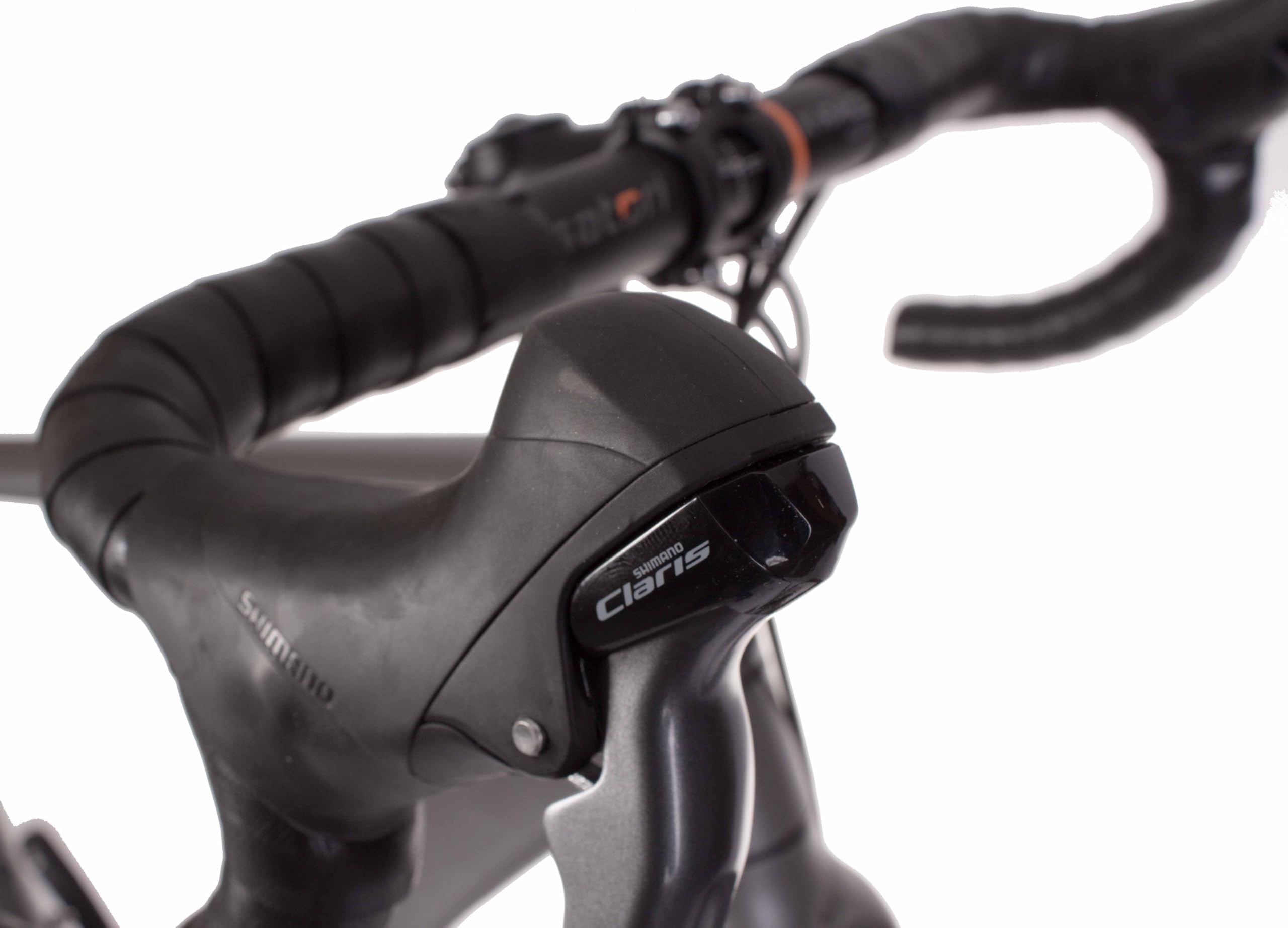 Gravel Aluminium-Rennrad mit Shimano Claris 2 x 8 Gängen, 700 x 40 C, Grau
