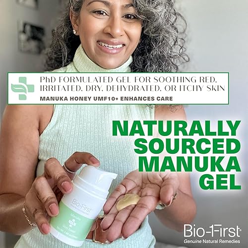 Miniatura 4 de Gel natural no tóxico para adultos UMF10+ - Hidratante - Para pieles propensas al eccema, psoriasis - Piel irritada, seca, radiante o dañada por los