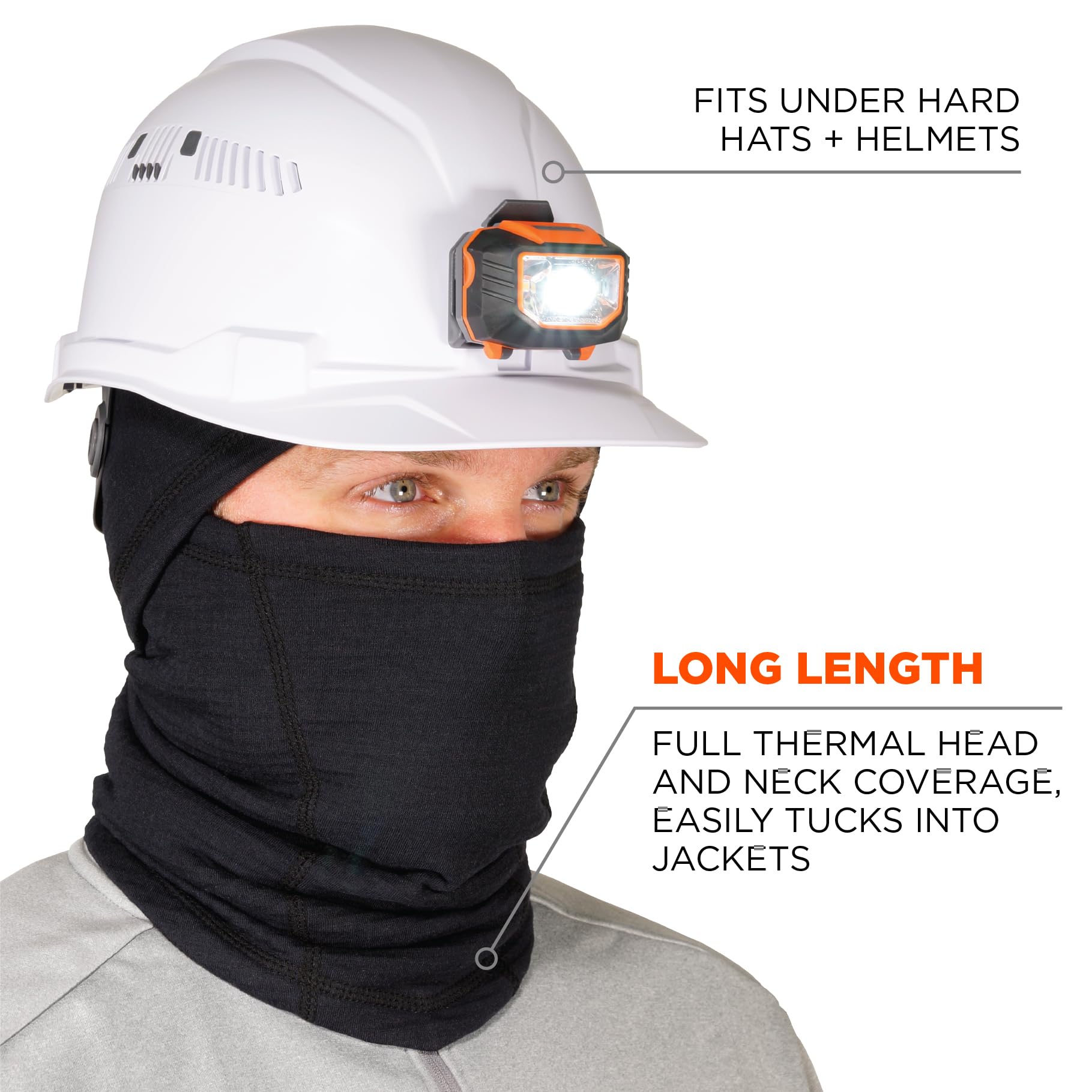 Ergodyne Cagoule d'hiver Ignifuge, Conforme aux Normes ASTM F1506 & NFPA 2112, N-Ferno 6847