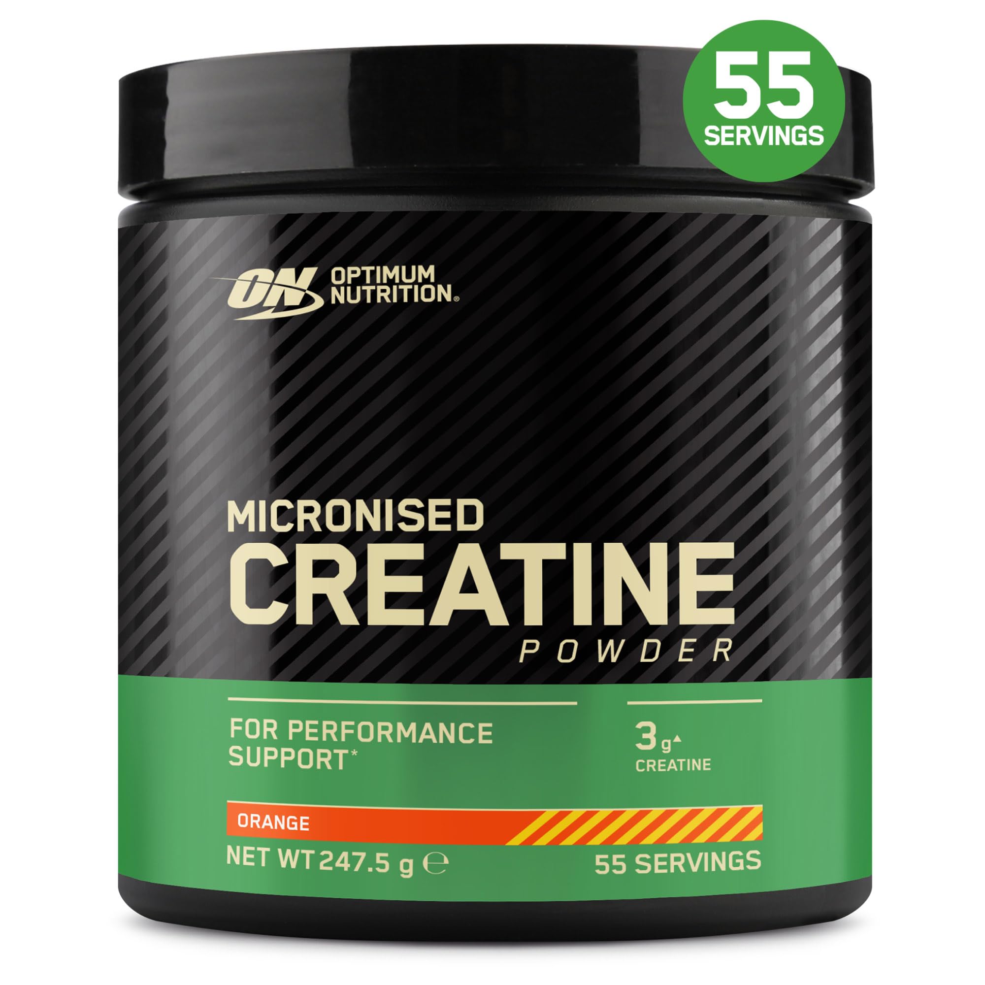Optimum Nutrition Micronised Creatine Monohydrate Powder, 247.5g