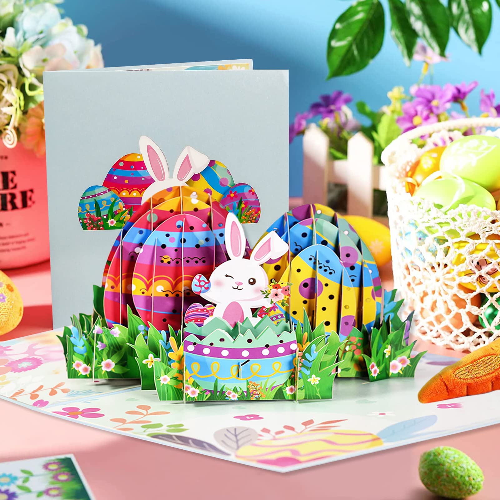 Luxe 3D Vrolijk Pasen Wenskaart | Cards & Crafts