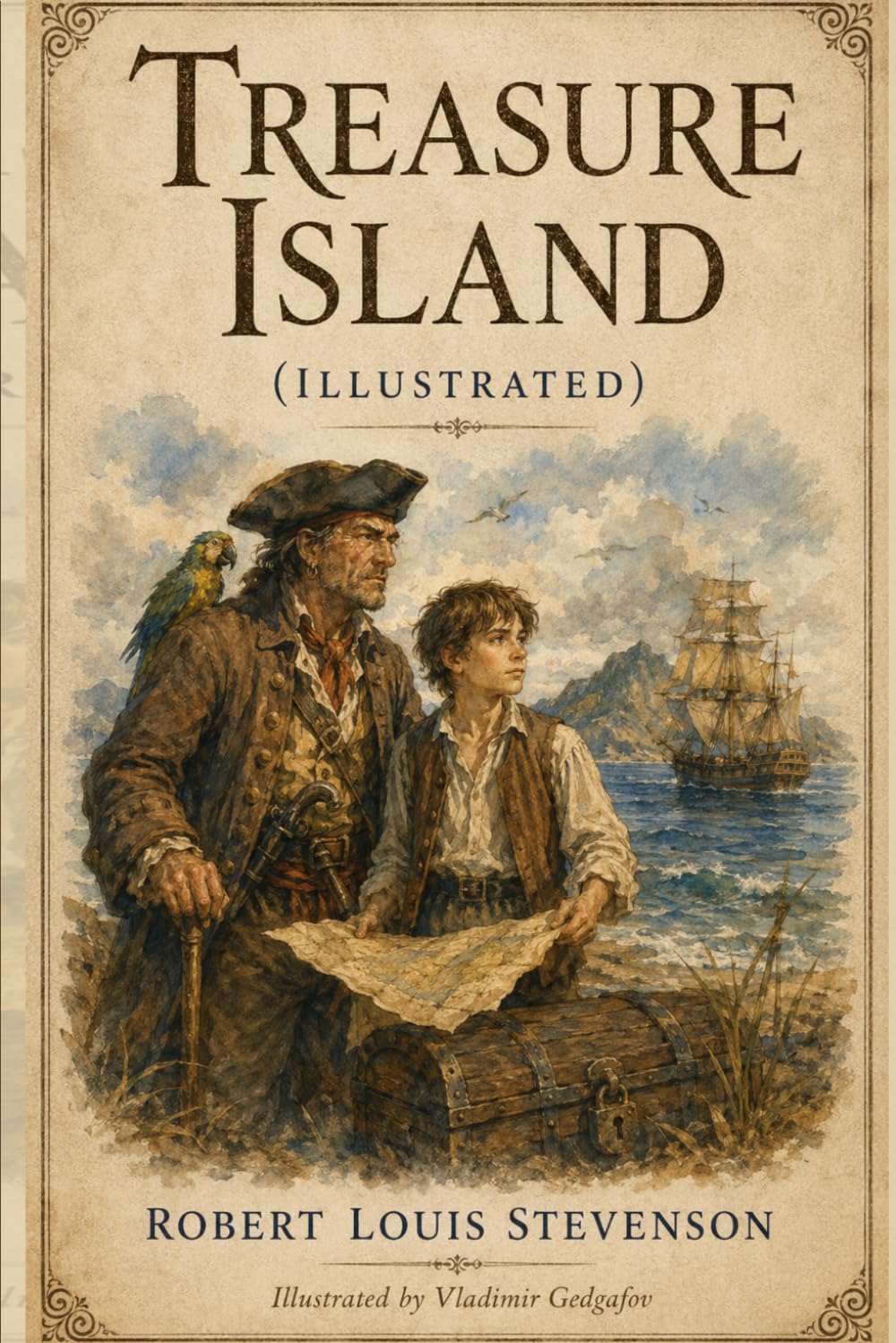 Treasure Island (Illustrated)