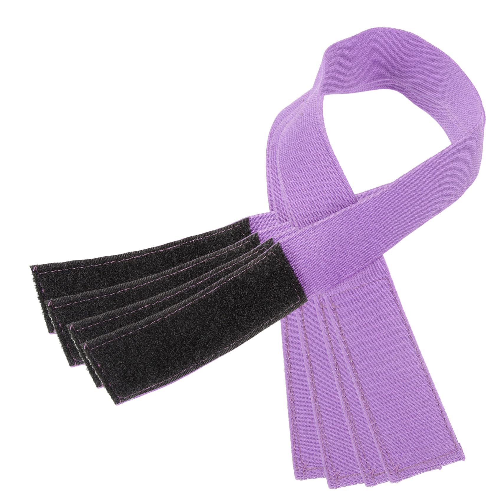 GALPADA 4sets Wig Fixing Strap Elastic Wig Cap Bands Velvet Grip for Secure Fit 4pcs*4