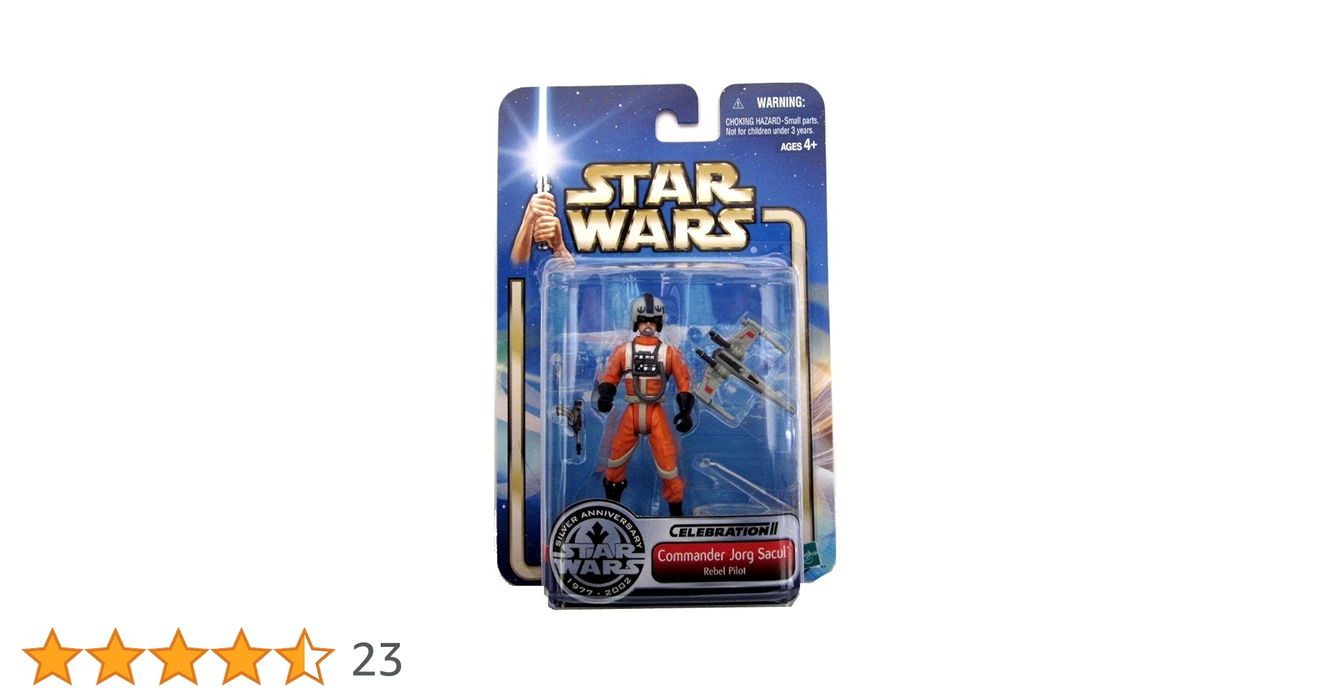 Hasbro スターウォーズ Commander Jorg Sacul Commander Jorg Sacul (Rebel Pilot) (32528) | Star Wars