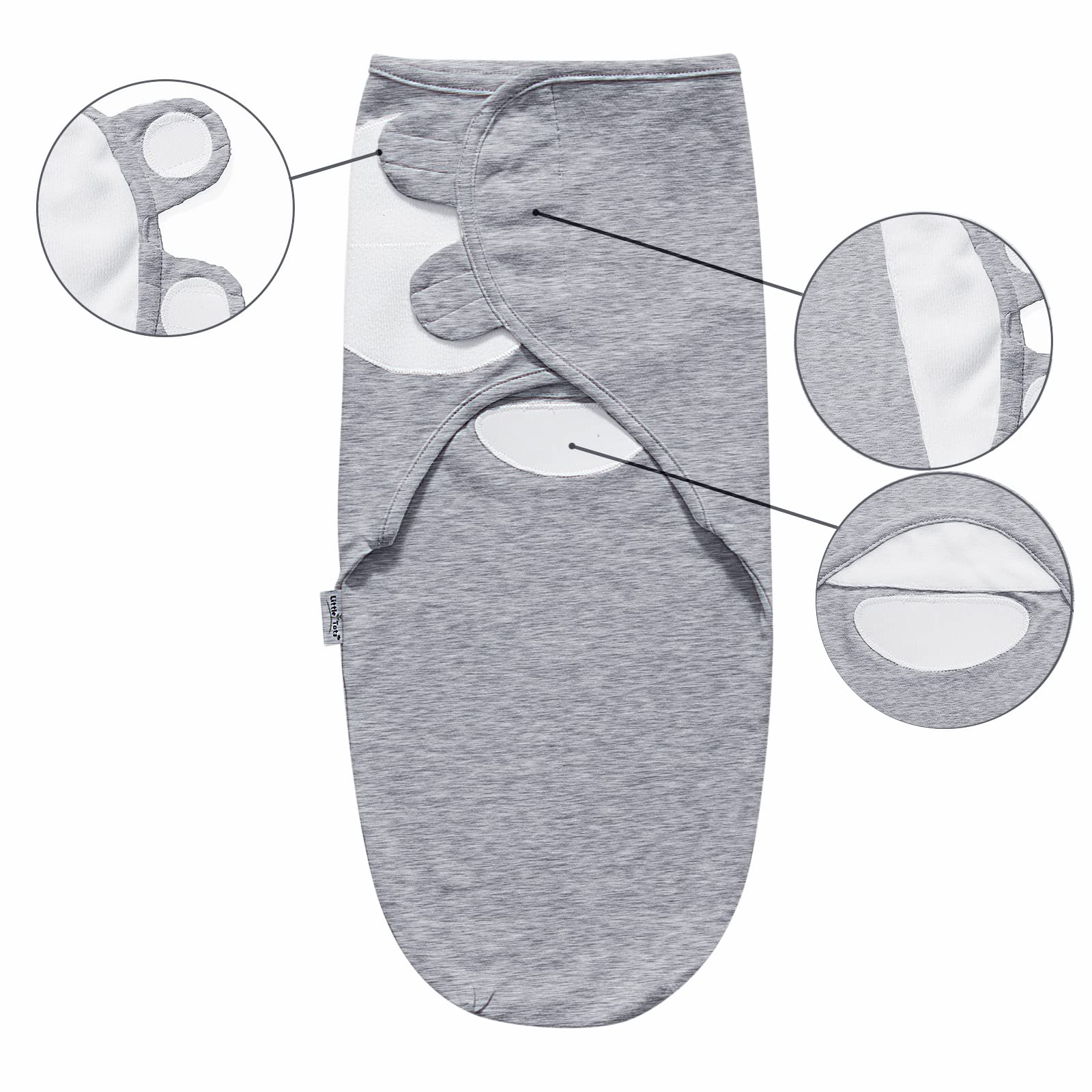 Manta Envolvente Embe Para Bebés 0-3 Meses - Diseño Piernas Dentro/fuera, Cambio De Pañal Fácil