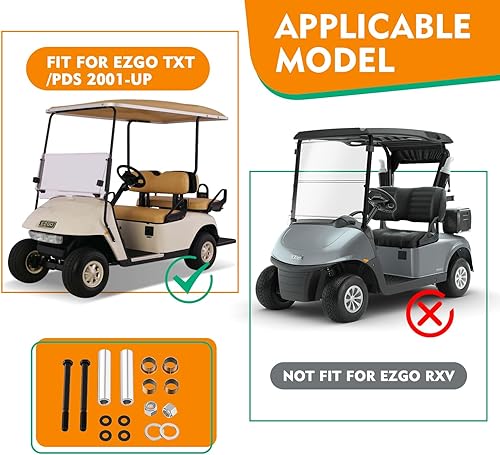 Miniatura 5 de EZGO TXT/PDS - Kit de manguito de casquillo para carrito de golf, kit de manguito de cobre con garra, OEM # 70648-G01, 70749G01, 70745G01