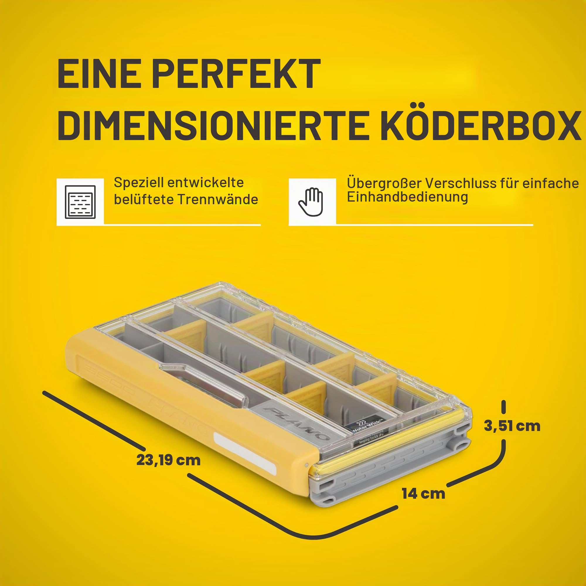 Plano Edge Series Fishing Tackle Storage Boxes | Premium Tackle Organization with Rust Prevention