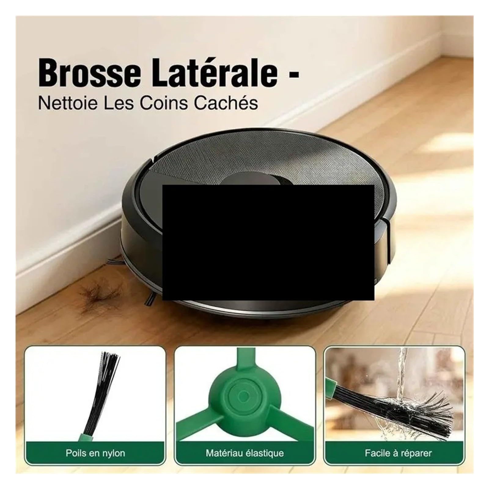 Kit Accesorios Robot Combo Compatible con Roomba