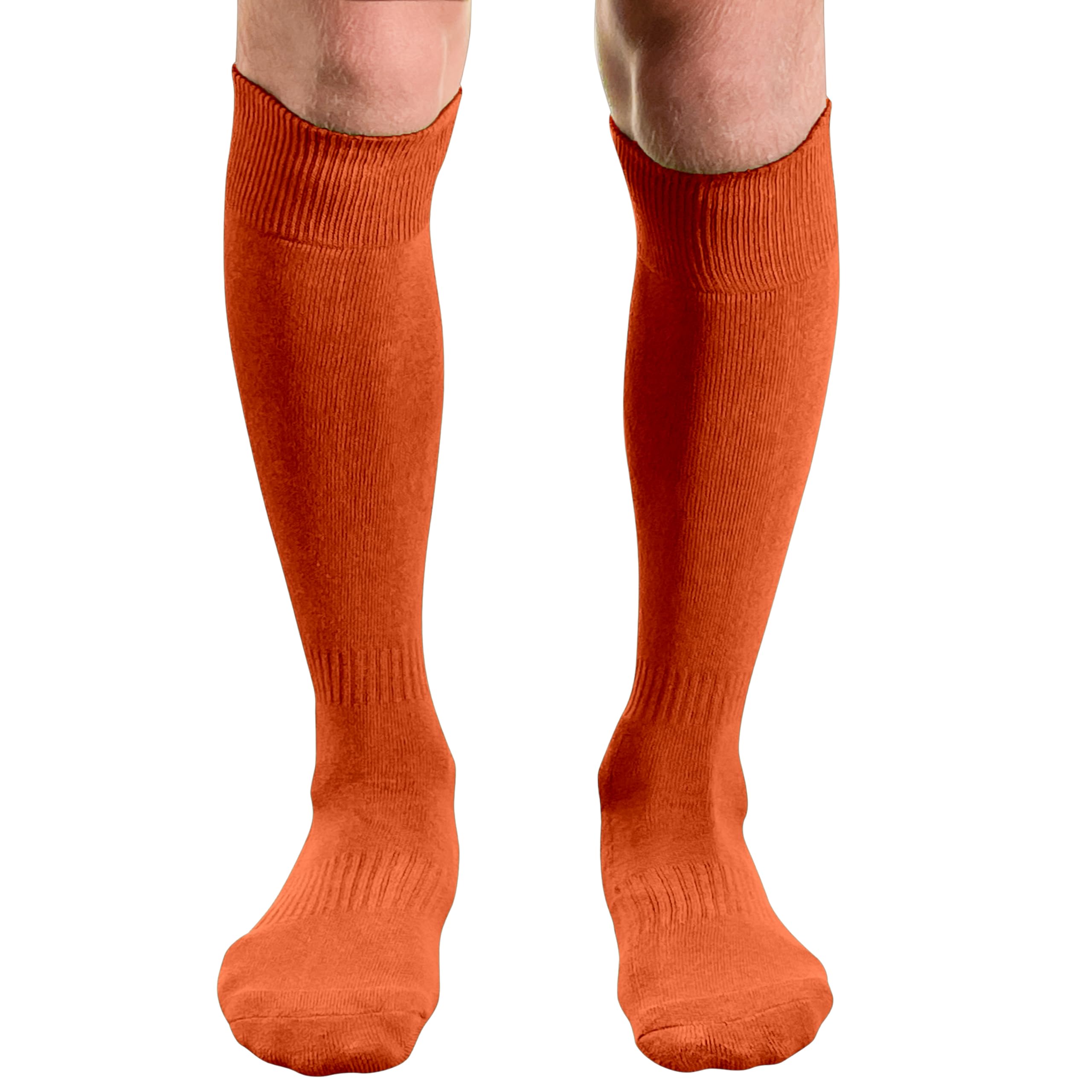 COUVER Cotton Terry-Cushioned Knee High Baseball Softball Multi-Sports Socks, 1 Pair