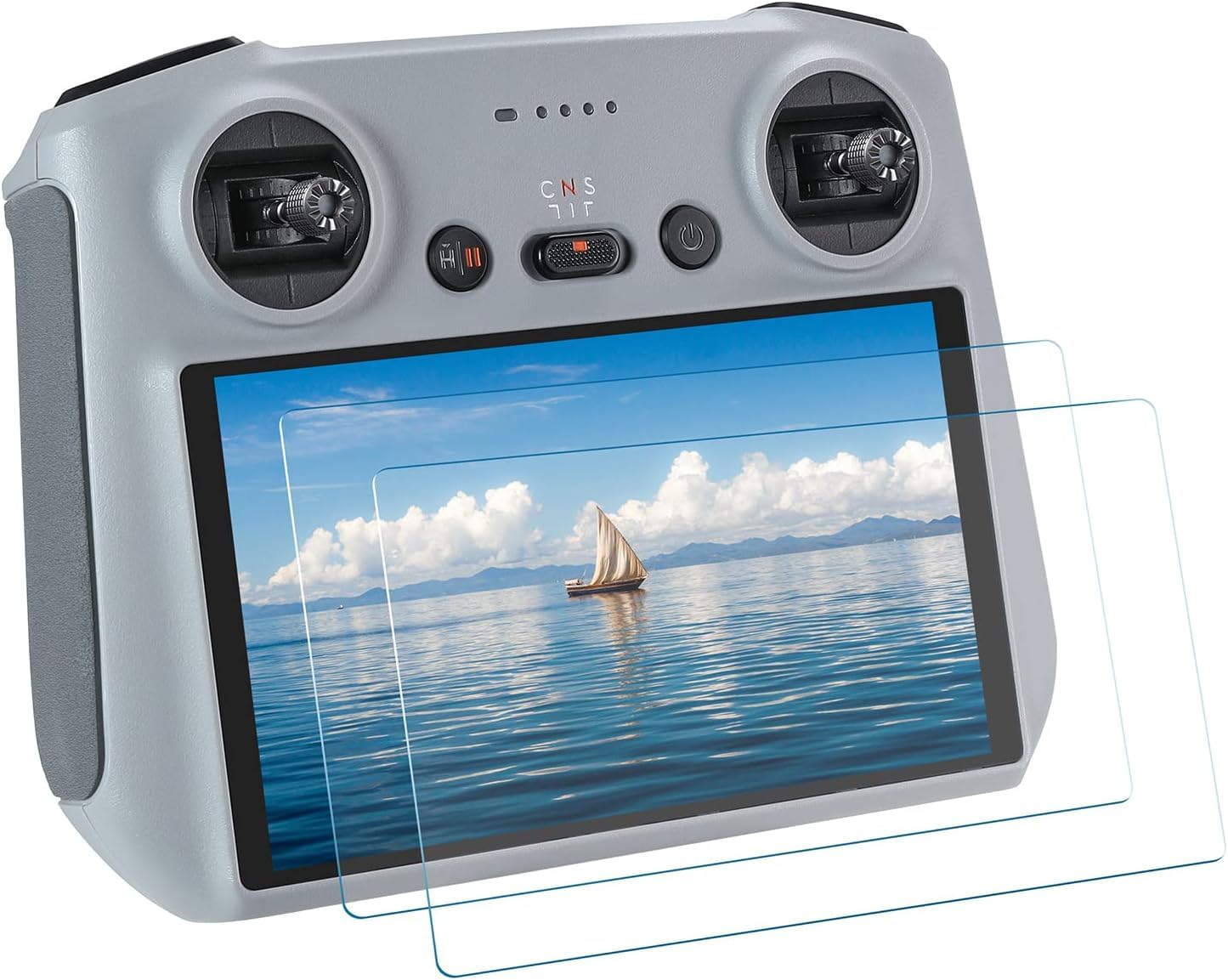 VERTUS® DJI RC, DJI RC2 HD Tempered Glass Screen Protector For DJI Mini 3 Pro Drone / DJI MINI 4 Pro / Mini 3 /Dji Air 3/Mavic 3 Pro,Classic /DJI Mavic Air 2S RC Touch Remote Controller (5.5-inch, Pack of 2)