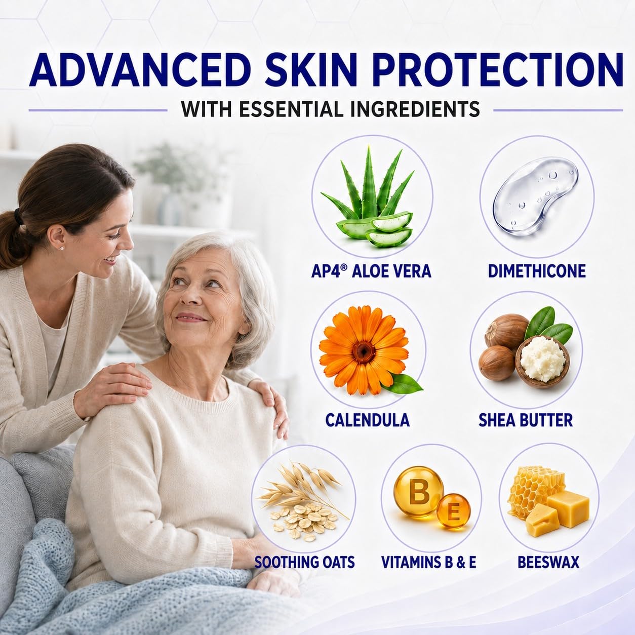 TriDerma MD Pressure Sore Relief Healing Cream for Bed Sores Treatment, Ulcers, Pressure Sores, Wound Healing, Chafed Skin and Hard-to-Heal Skin Sores with Calendula and AP4 Aloe — Amazon image 4