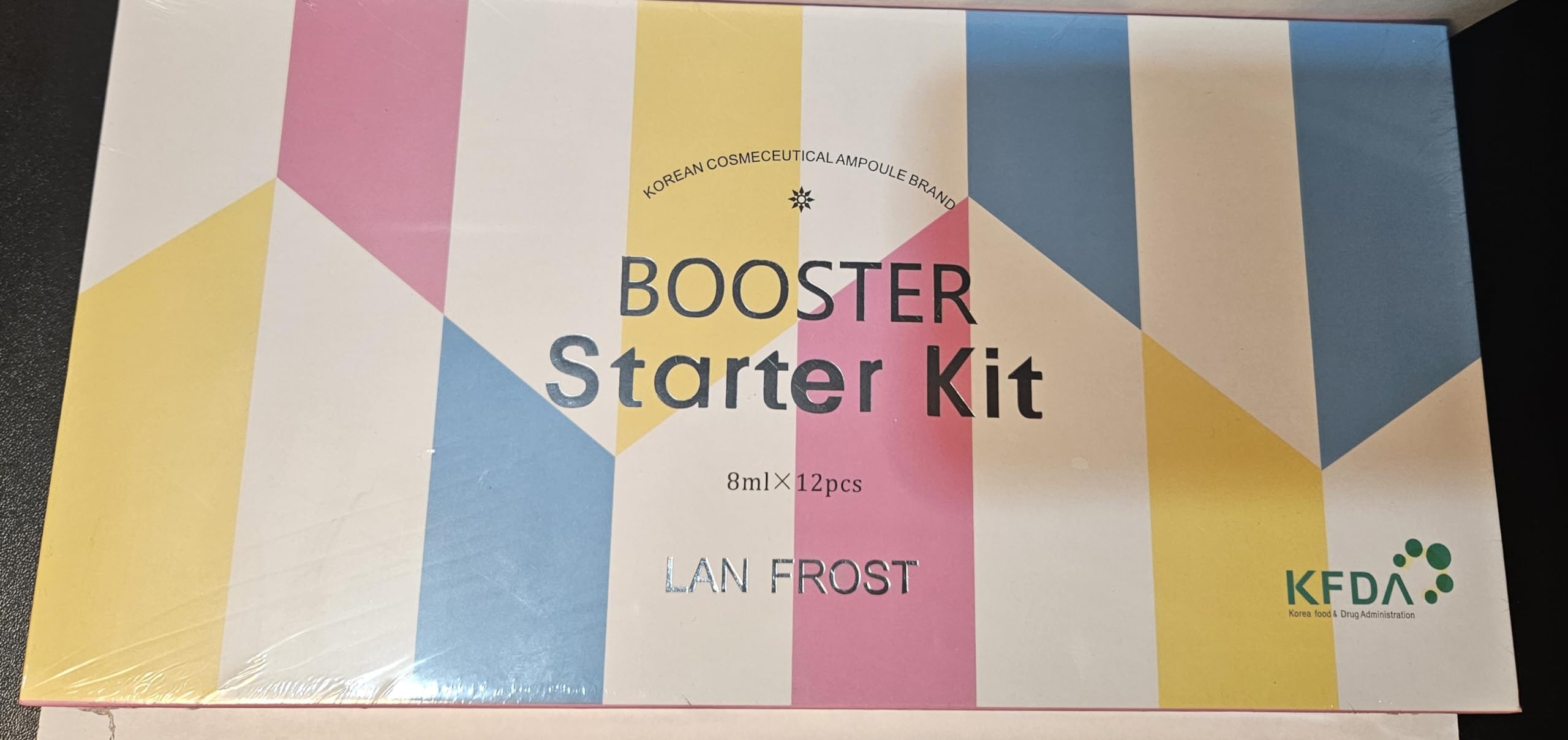 Korean Salmon DNA Ampule with 24k Gold and 7-Peptides, Skin Renewal Serum - Anti-Ageing, Anti-Wrinkle, Whitening, Skin Health & Treatment Booster Kit, 12 Vials for Facial and home skincare routine.