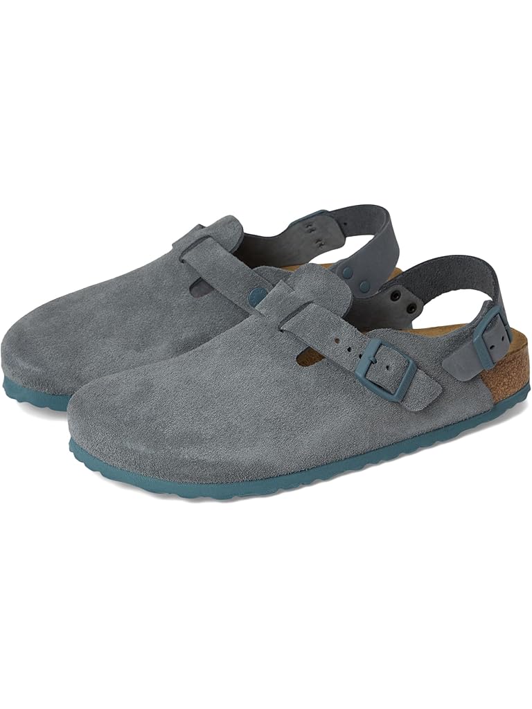 Gray Birkenstock Tokio - Suede