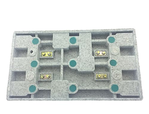 Miniatura 7 de YXQ 380V 100A 3 Polo Doble Tiro Fuente de Alimentación Control de Seguridad Interruptor Cuchillo Gris