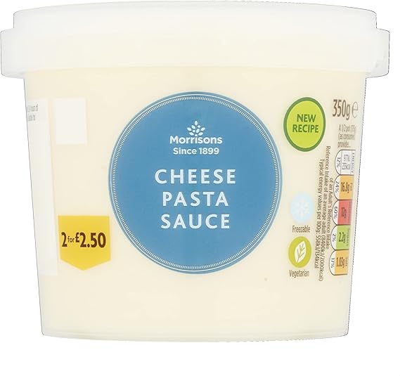 Morrisons Cheese Pasta Sauce, 350g Amazon.co.uk Grocery