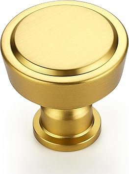 Ravinte Gold Kitchen Cabinet Knobs Dresser Knobs 5 Pack