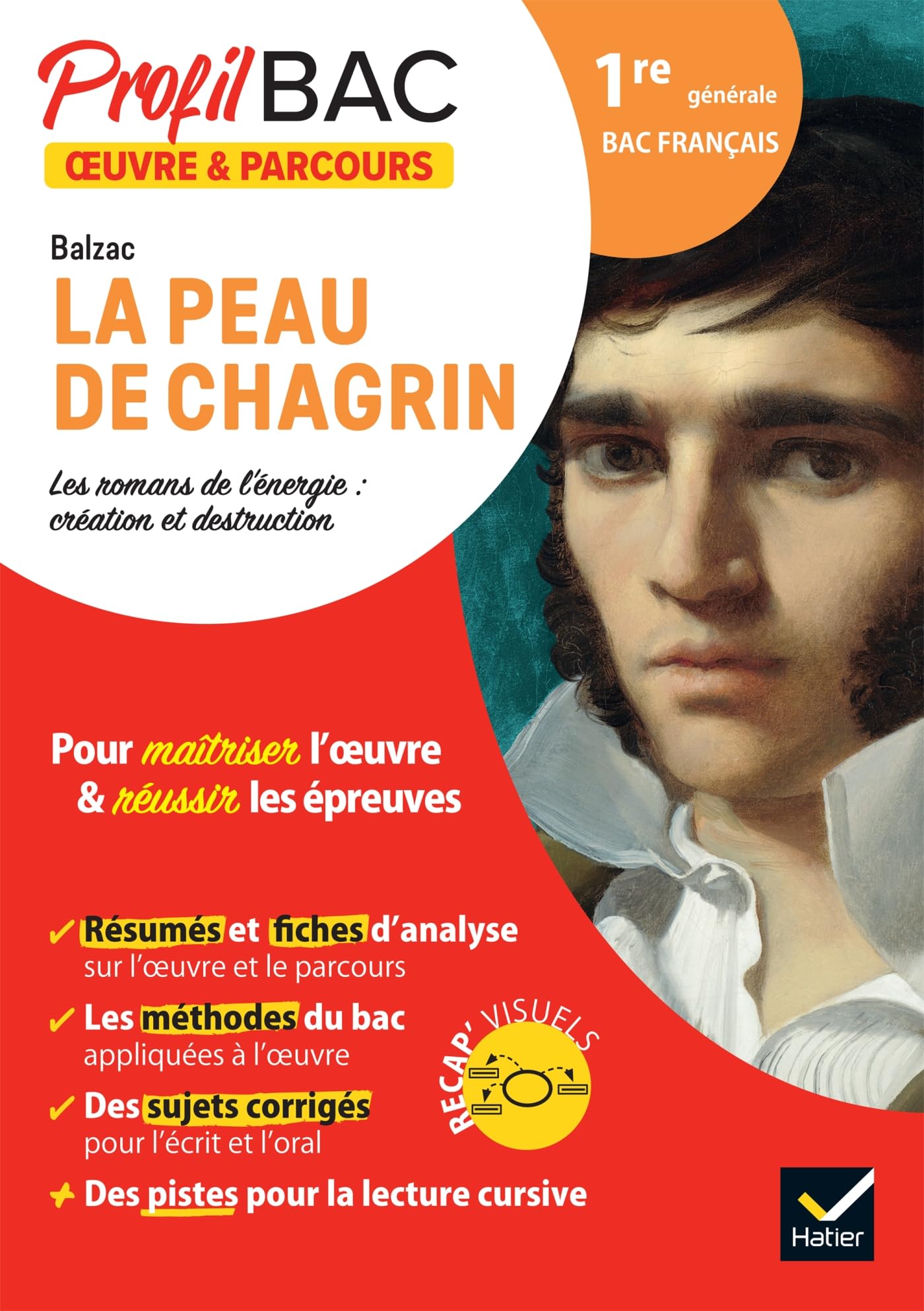 Profil - Balzac, La Peau de chagrin (oeuvre au programme Bac de français 2026): analyse de l'oeuvre et du parcours au programme (1re générale)