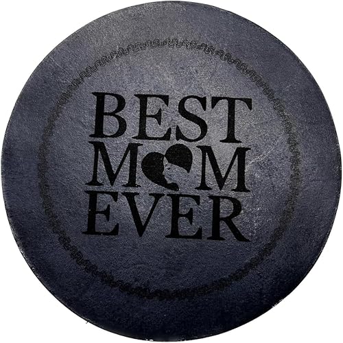 Miniatura 2 de Posavasos de cuero auténtico auténtico de encargo con el tenedor de madera para la protección de los muebles de las bebidas y limpieza fácil