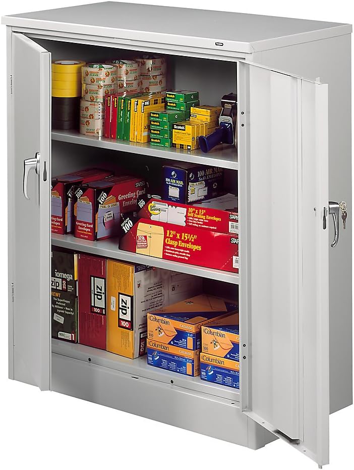 Tennsco Deluxe CounterHeight Storage 36" Wx24 Dx42 H Unassembled