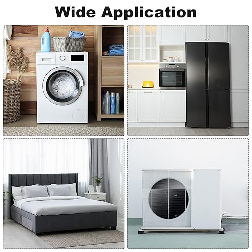 Miniatura 6 de uxcell 8 hojas acolchadas de espuma de 12 pulgada de grosor x 4 pulgadas de largo, cuadradas de espuma EVA, almohadillas antideslizantes