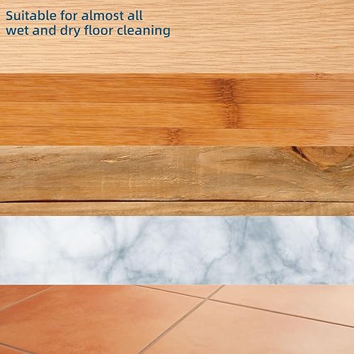 Miniatura 6 de Paquete de 3 repuestos de cabezal de repuesto para trapeador compatibles con O Cedar Triangle Spin mop almohadillas de microfibra para trapeador