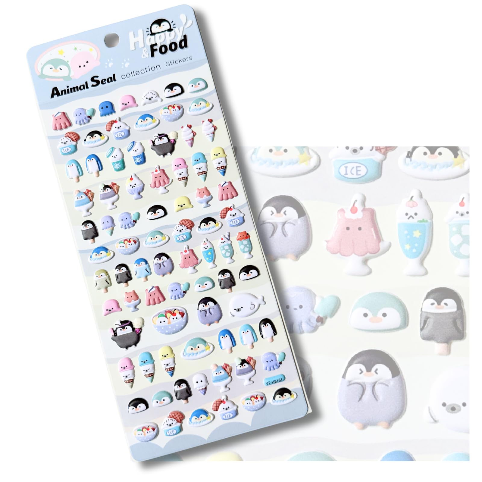 Amazon.co.jp: K-Bom もちもちシール ぷにぷに もっちり アニマル