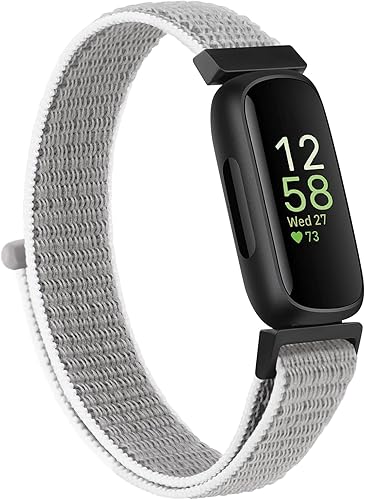 Miniatura 7 de Correa de nailon para Fitbit Inspire 3 bandas para mujeres y hombres, correa deportiva de repuesto compatible con Fitbit Inspire 3 Smartwatch
