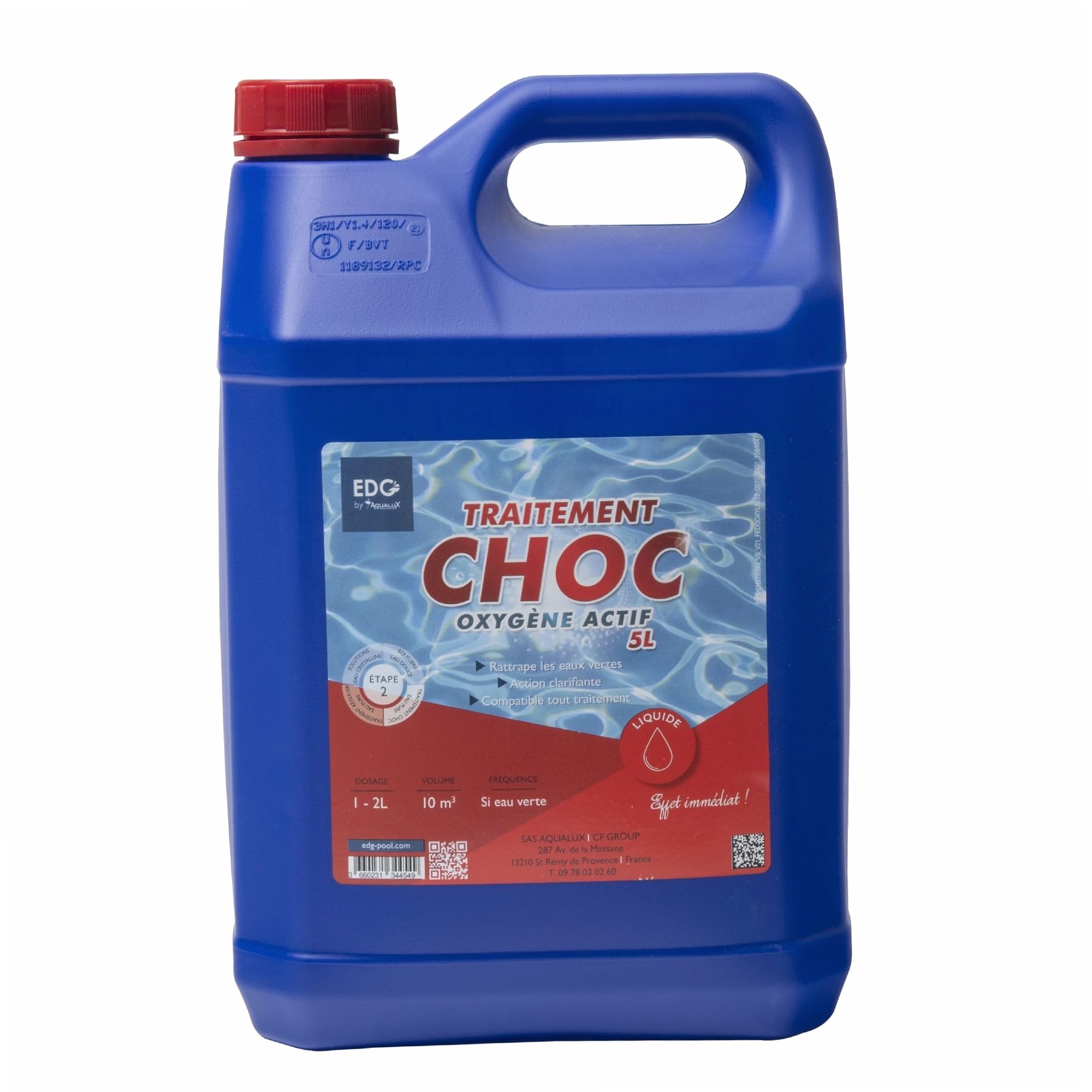 Aqualux Rattrapage Eau Verte 5 litres