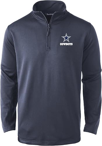Dunbrooke NFL mens All Star Tech Fleece 1/4 Zip