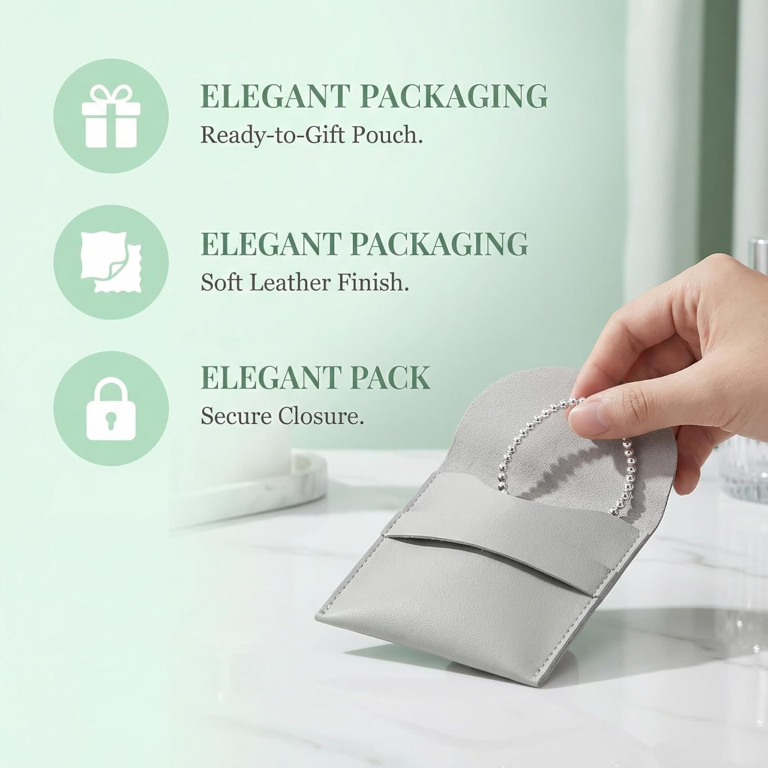 Birthday Gifts for Women - Through The Waves of Life, Happy Birthday Bracelet for Women Mom Friend Sister Daughter Grandma, Unique Gifts Jewelry - Image 6