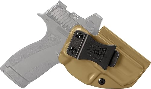 Miniatura 91 de CYA Supply Co. Funda para llevar armas dentro del cinturón, Base Optics Ready (Flat Dark Earth) Portador Oculto en la Pretina, IWB, Compañía