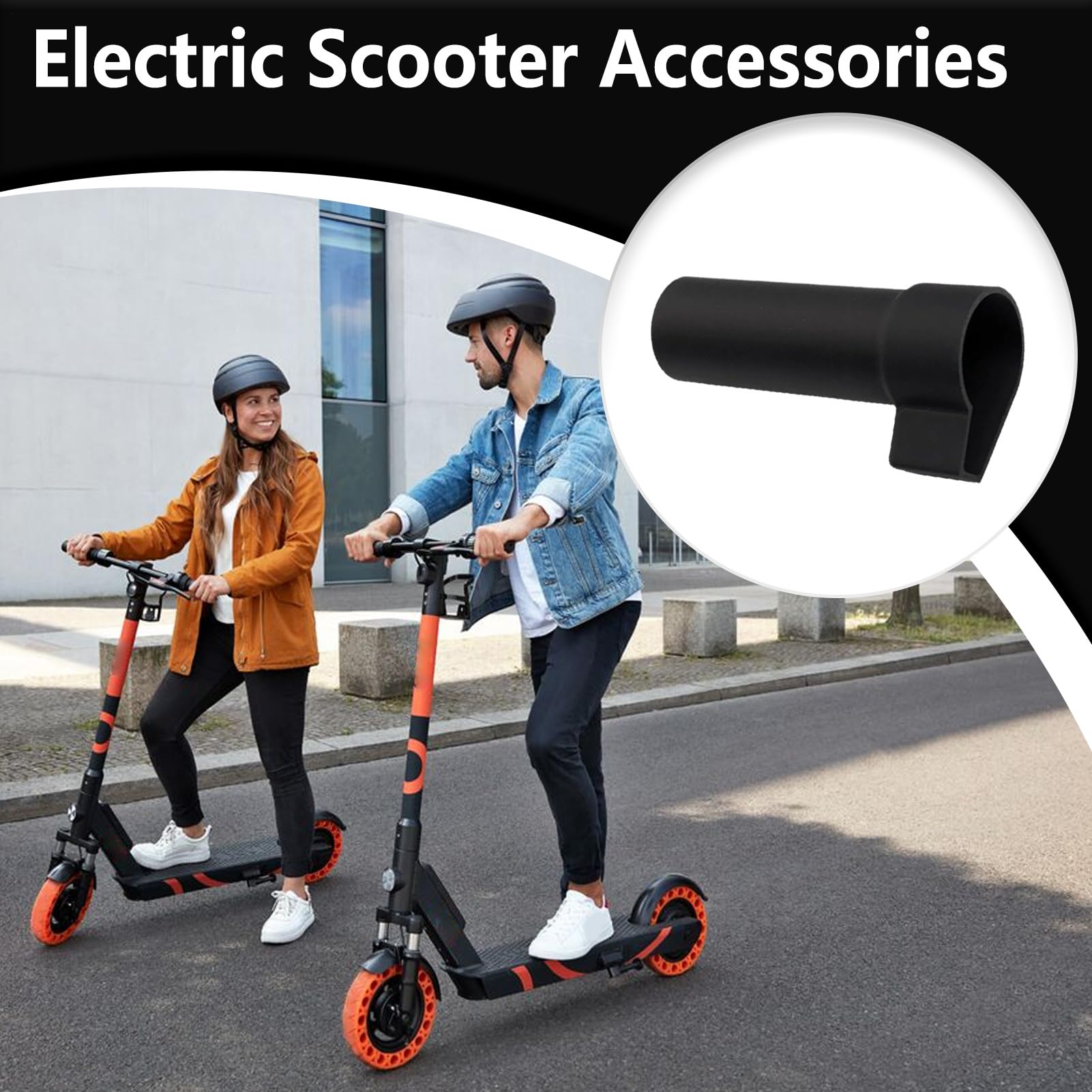 Acelerador para Patinete Eléctrico | Empuñadura Ergonómica para Patinete y Bicicleta Eléctrica | Piezas De Repuesto Controlador Manillar Antideslizante para Motocicleta Motocross ATV
