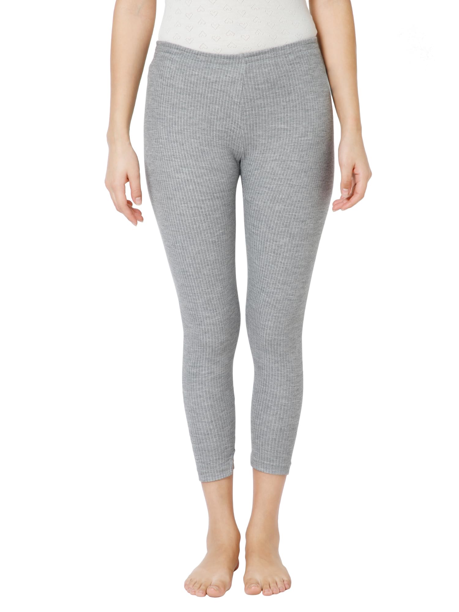 Women's Thermal Leggings | Skinny Fit Fleece Lined Winter Wear Bottoms | Warm Stretchable Pants for Cold Weather | Soft Insulated Innerwear | Pack of 1