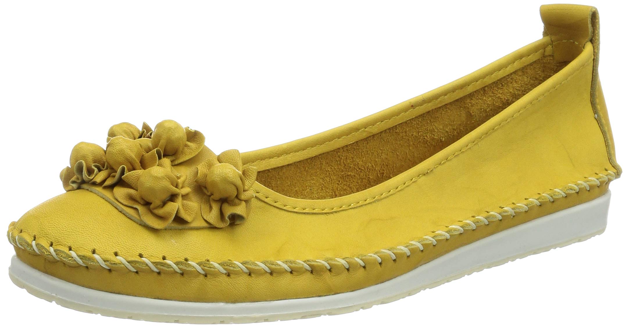 Andrea Conti Women's 27987 Loafer, Gelb, 6 UK