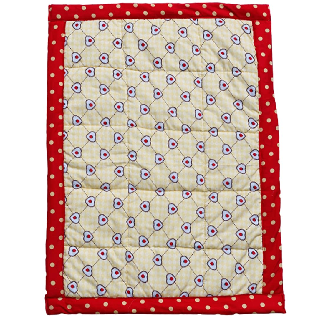 RURIBOSY |Bedding Mattress for Cotton, Baby Sleeping Bed Set Godari Baby Cradle |Sleeping Mat |Multi Purpose Cushioned Bed |Baby Bed for 0 to 2 Years.