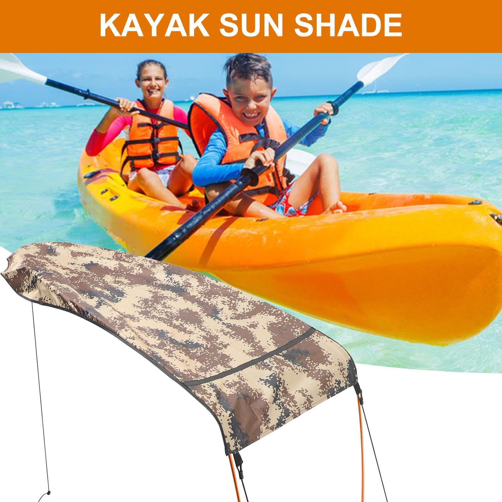 Tendalino per Barca - Tendalino per Barca Gonfiabile, Tendalino per | Ombrellone da Spiaggia | Kit hardware base per montaggio su tettoia per kayak per la pesca all'aperto. Il nostro parasole per