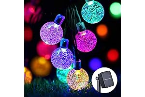 Enchanting Solar String Lights for Your Outdoor Haven
