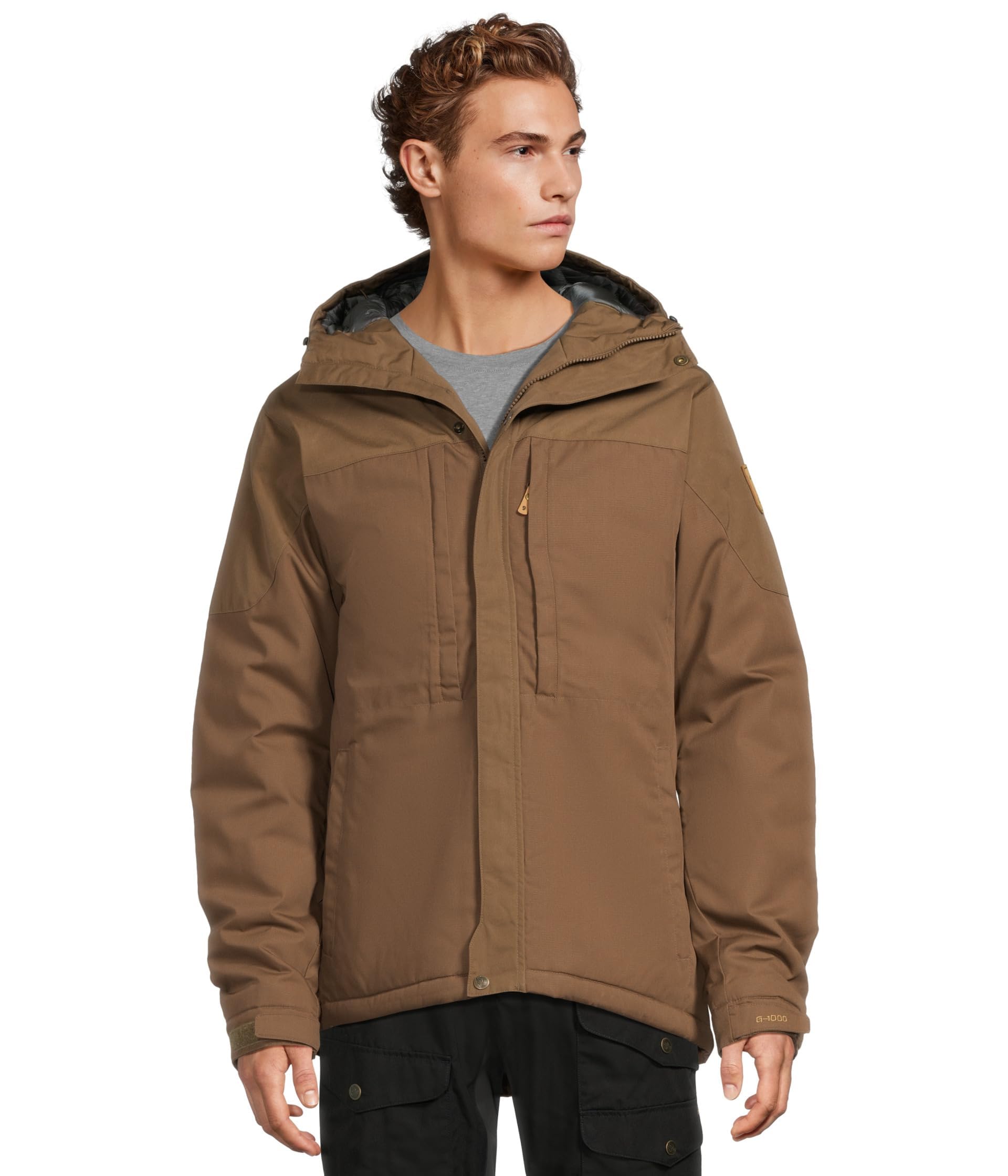 Fjällräven Herren Skogsö Padded Jacke – Dark Oak, Größe XL