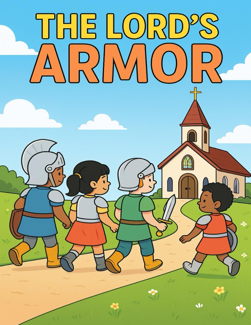 The Lord's Armor: A Children’s Coloring Book About Being Strong in God (Coloring Bible Books)