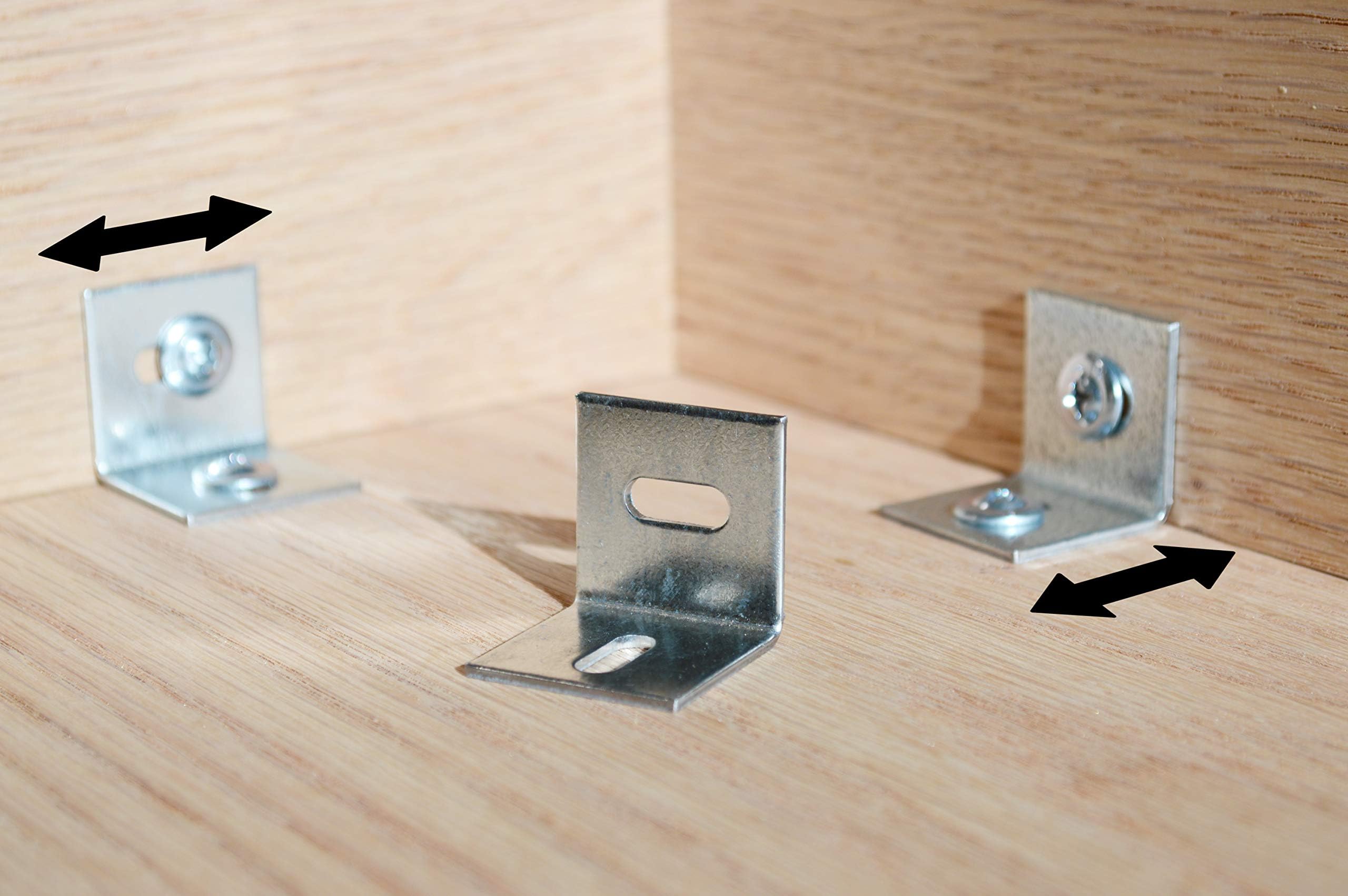 Dunzy 36 Pcs 1x1 Inch Heavy Duty Wood Table Top Expansion