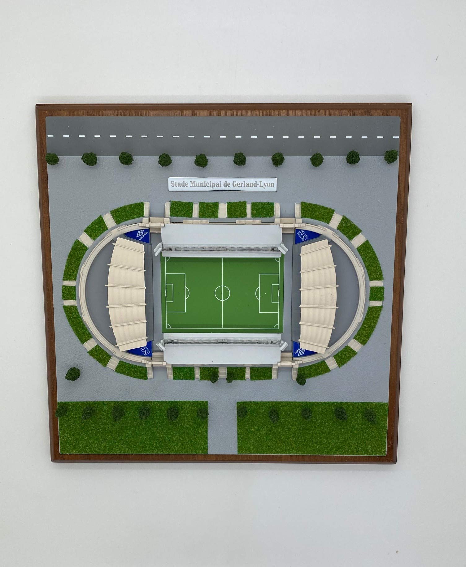 Maquette Stade de Gerland Lyon 12 cm